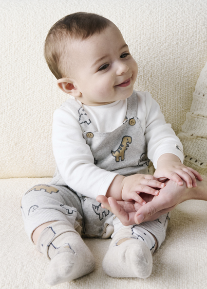 Mayoral Jacquard romper Vivid Marb