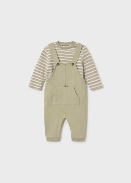 Mayoral soft overalls set Bayleaf