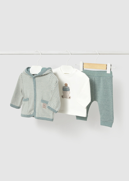 Mayoral 3 pcs tracksuit mineral