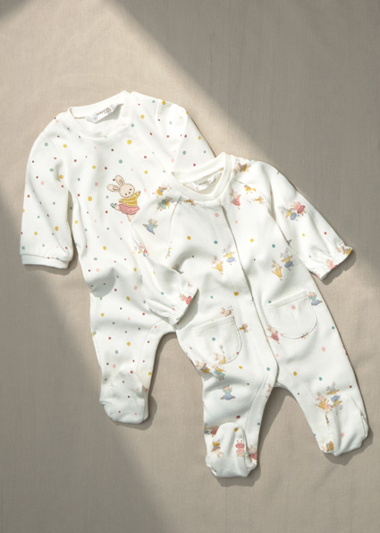 Mayoral Set of 2 bodysuit Natural