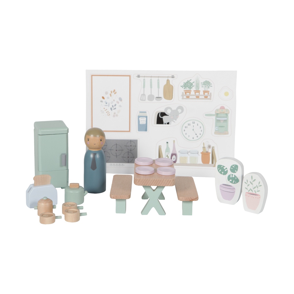 Little Dutch Doll’s House Playset - Kitchen