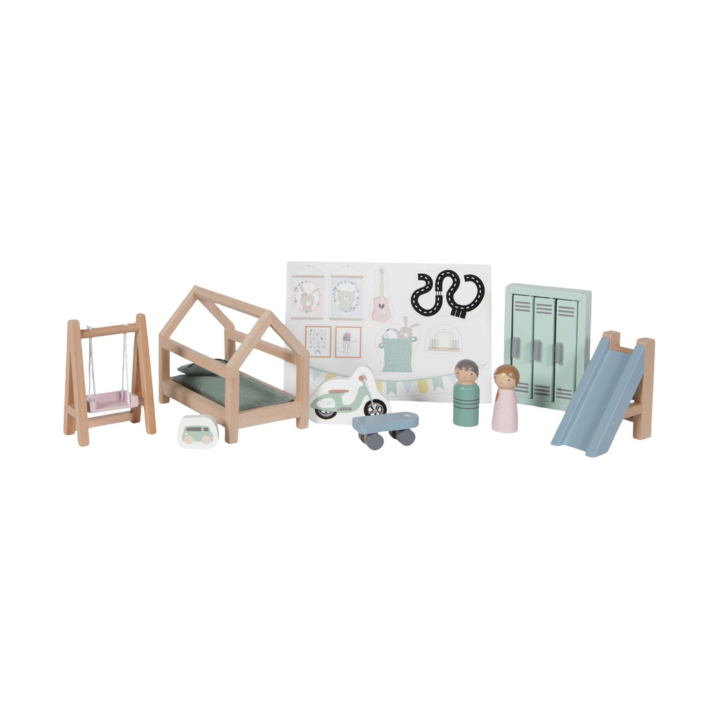 Little Dutch Doll’s House Playset - Children’S Room