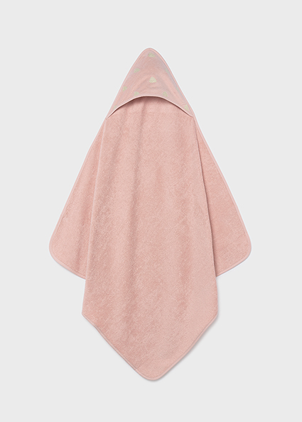 Mayoral printed towel Baby Rose
