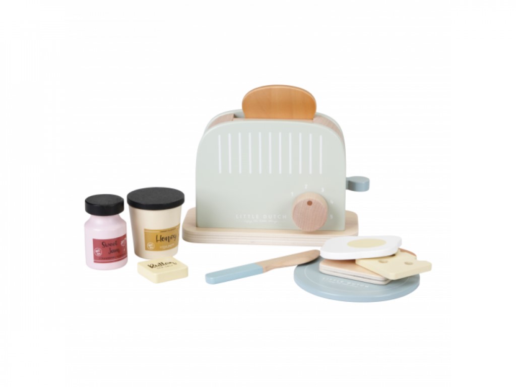 Little Dutch Wooden Toaster Set