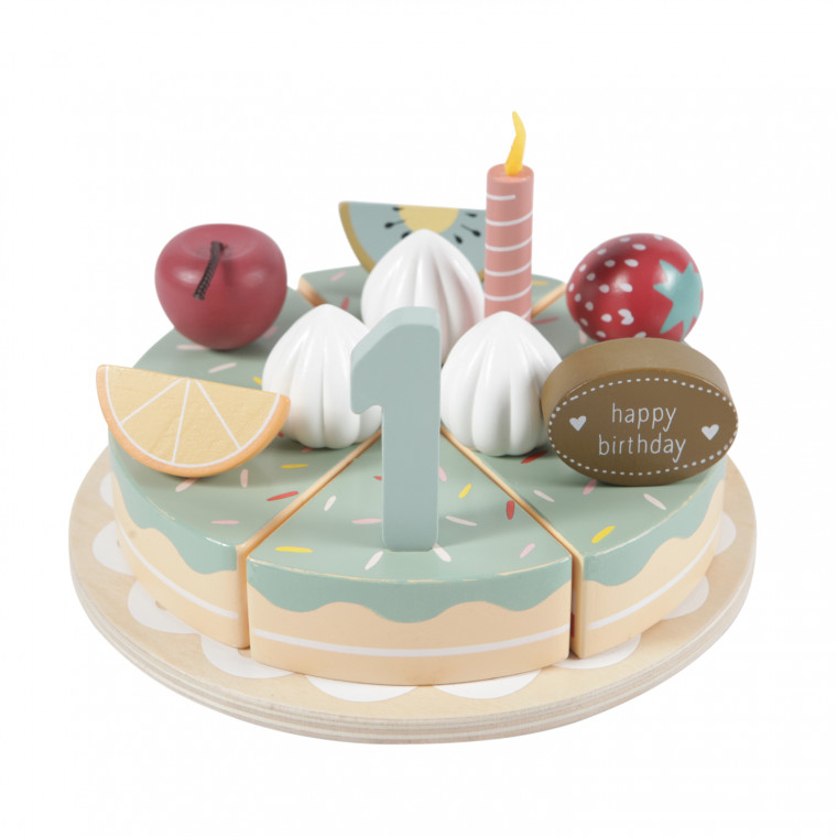 Little Dutch Wooden Birthday Cake