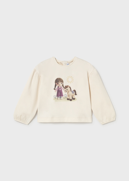 Mayoral L/s graphic t-shirt Soy Lg