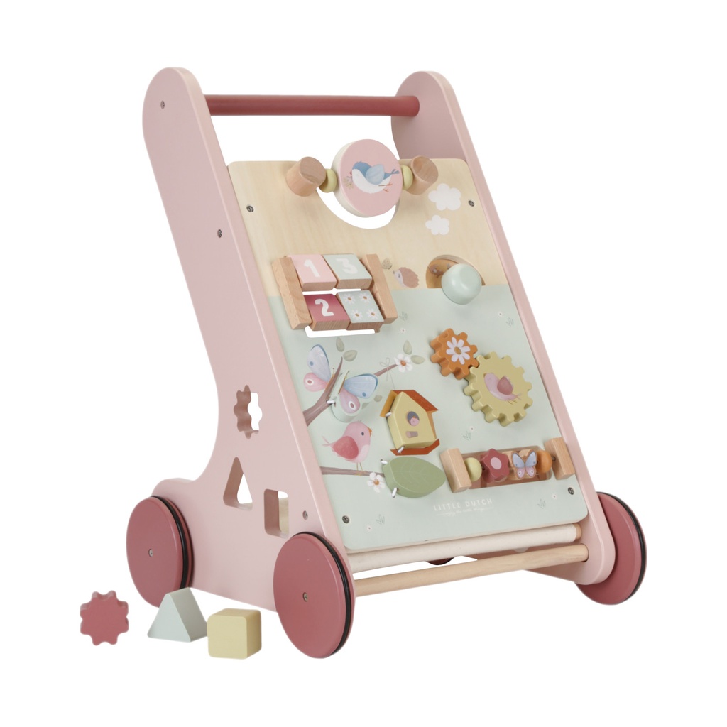 Little Dutch Activity Baby Walker - Flowers & Butterflies