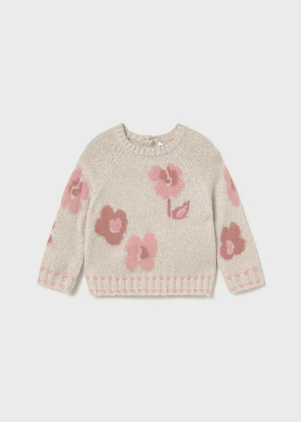 Mayoral Jacquard jumper Milk H.Pin Lg