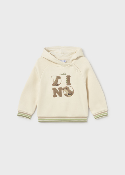 Mayoral Hooded pullover Light khak Lg