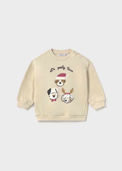 Mayoral Pullover without hoodie Stone Lg