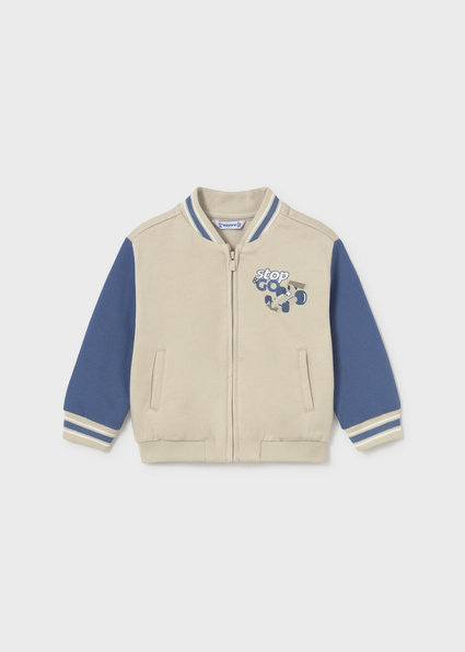 Mayoral Hoodie w/o hood Stone Lg