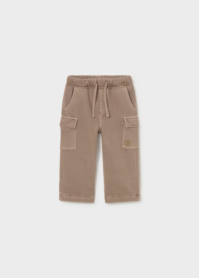 Mayoral Knit cargo pants Truffle Lg