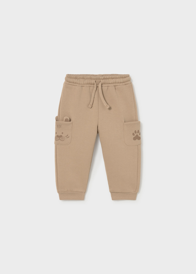 Mayoral Play terry pants Hazelnut Lg