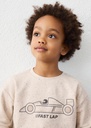 Mayoral L/s t-shirt special knit tofu Lg