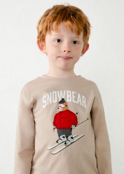 Mayoral L/s t-shirt Col. Mole Lg