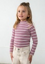Mayoral Knit mockneck violet mix Lg