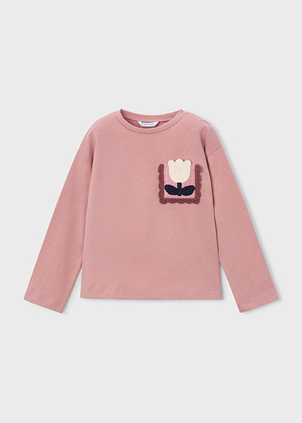 Mayoral L/s t-shirt Pastel Lg