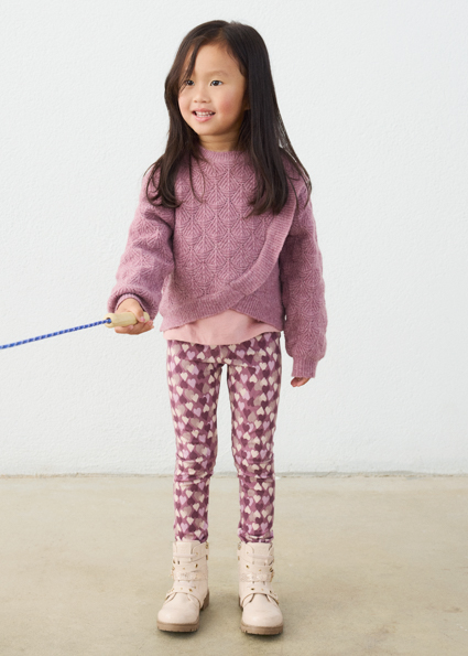 Mayoral Textured jumper violet mix Lg