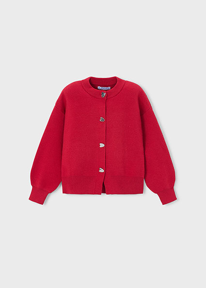 Mayoral Knitting cardigan Red Lg