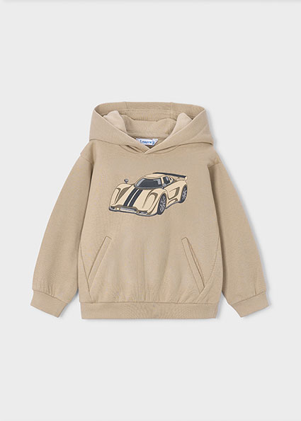 Mayoral Embossment print pullover Hazelnut Lg