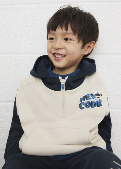Mayoral New Code pullover Stone-Blue Lg