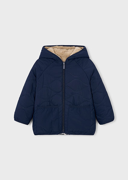 Mayoral Reversible coat Ink Lg