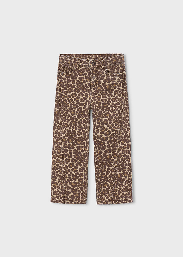 Mayoral Twill long trousers Chestnut Lg
