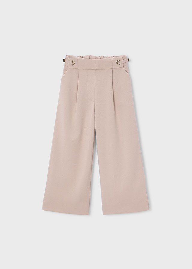 Mayoral Pleated long trousers Hazelnut Lg