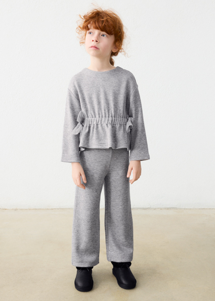 Mayoral Knit pants set Mix gray Lg