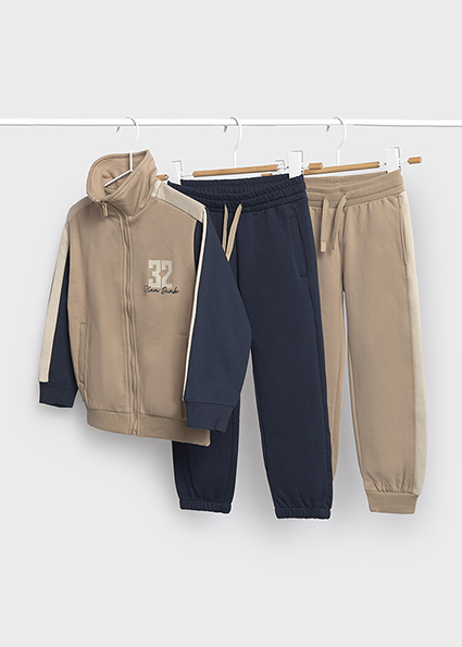 Mayoral 2-piece combined tracksuit Hazelnut Lg
