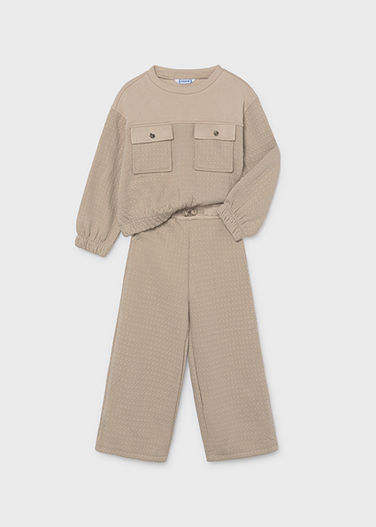 Mayoral Padded tracksuit Hazelnut Lg