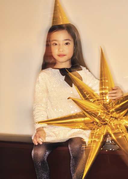 Mayoral Velvet sequin dress Soy Lg