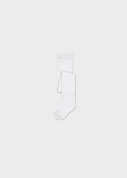Mayoral Tights White Lg