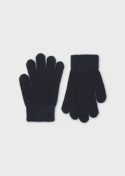 Mayoral Gloves Blue Lg