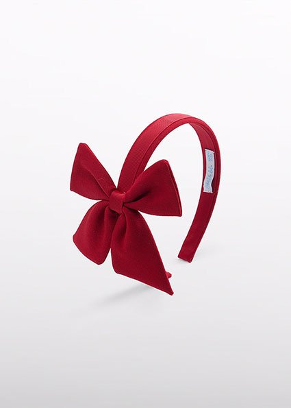 Abel & Lula Knit headband Red