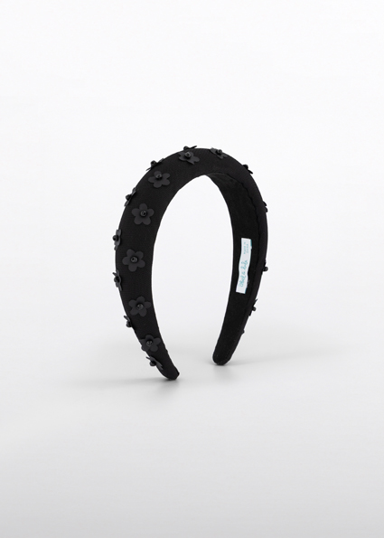 Abel & Lula Tulle headband Black