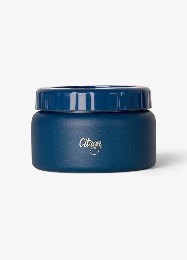 CITRON Insulated Food Jar 250ml - Blue Dino