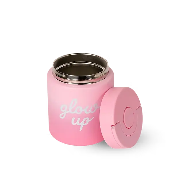 CITRON Insulated Food Jar 500ml - Glow Up Pink