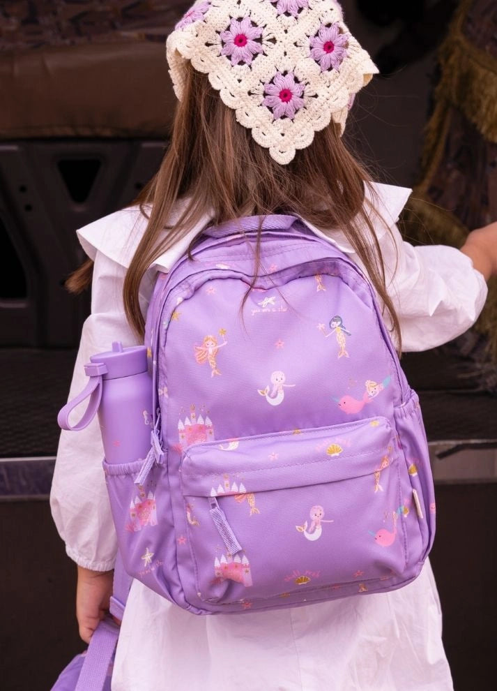 Citron Medium Backpack - Mermaid