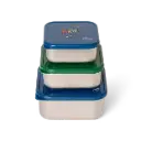 CITRON Stainless Steel Nesting Stackable Lunchbox - Dino