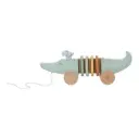 LITTLE DUTCH. Wooden pull animal Safari Friends FSC