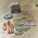 Little Dutch 6 Puzzles Safari Friends FSC