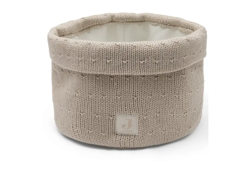 Jollein Changing Table Basket Sprinkle Knit - Sand