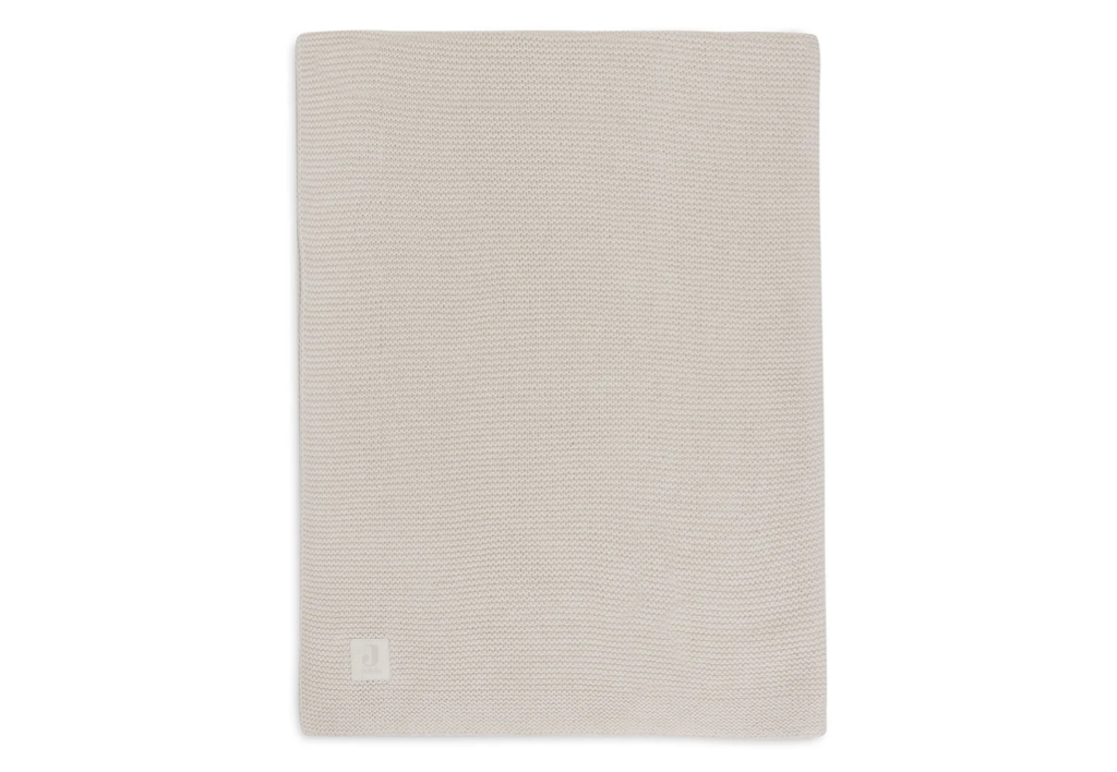 Jollein Blanket Cradle 75x100cm Basic Knit Oatmeal