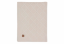 Jollein Blanket Cradle 75x100cm Check Knit Oatmeal