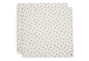 Jollein Swaddle Muslin 115x115cm Mini Teddy Bear (2pack)