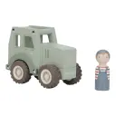 Little Dutch Wooden Tractor with Pegdoll FSC
