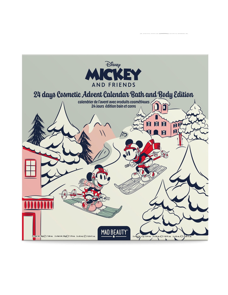 Mad Beauty Mickey Ski 24 Day Advent Calendar 
