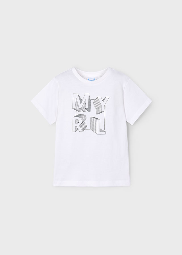 Mayoral Basic short sleeve t-shirt - White