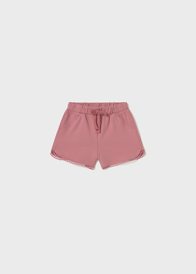 Mayoral Chenille shorts - Blush
